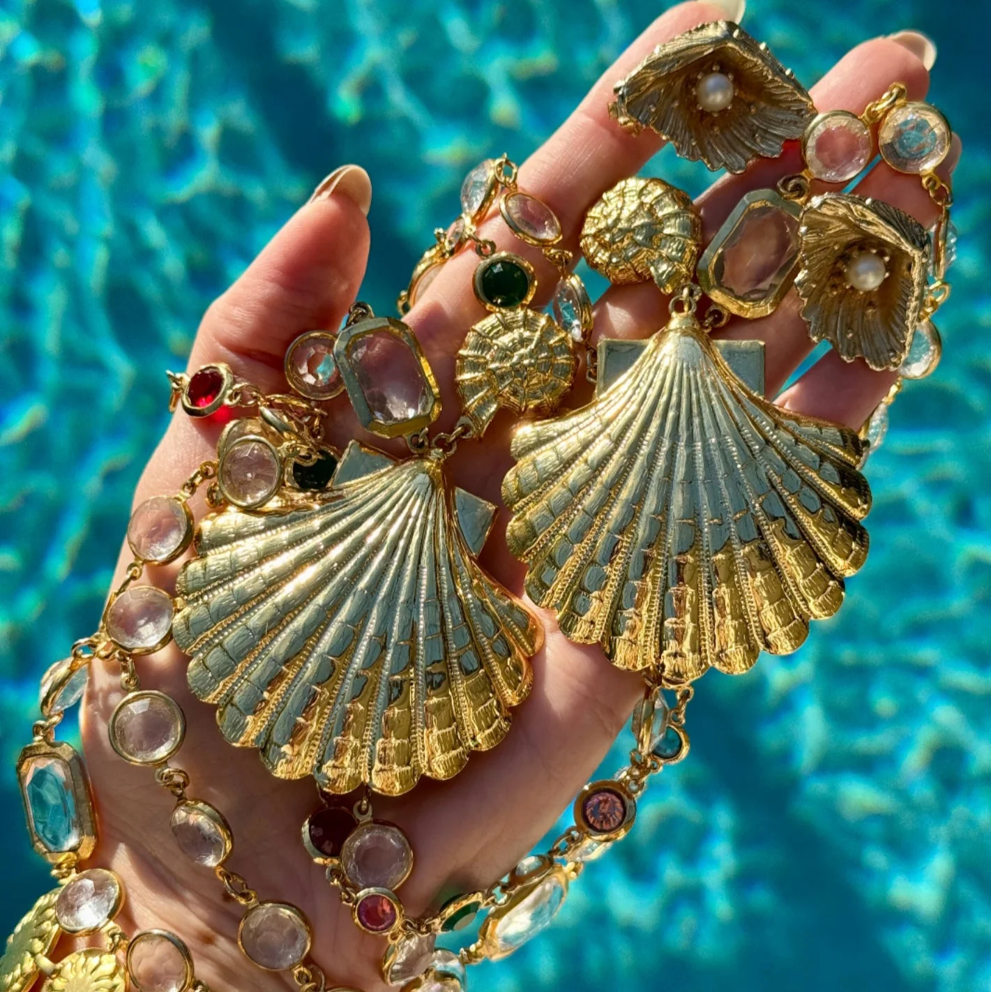 Kiki Nautilus Shell Earrings - Image 3