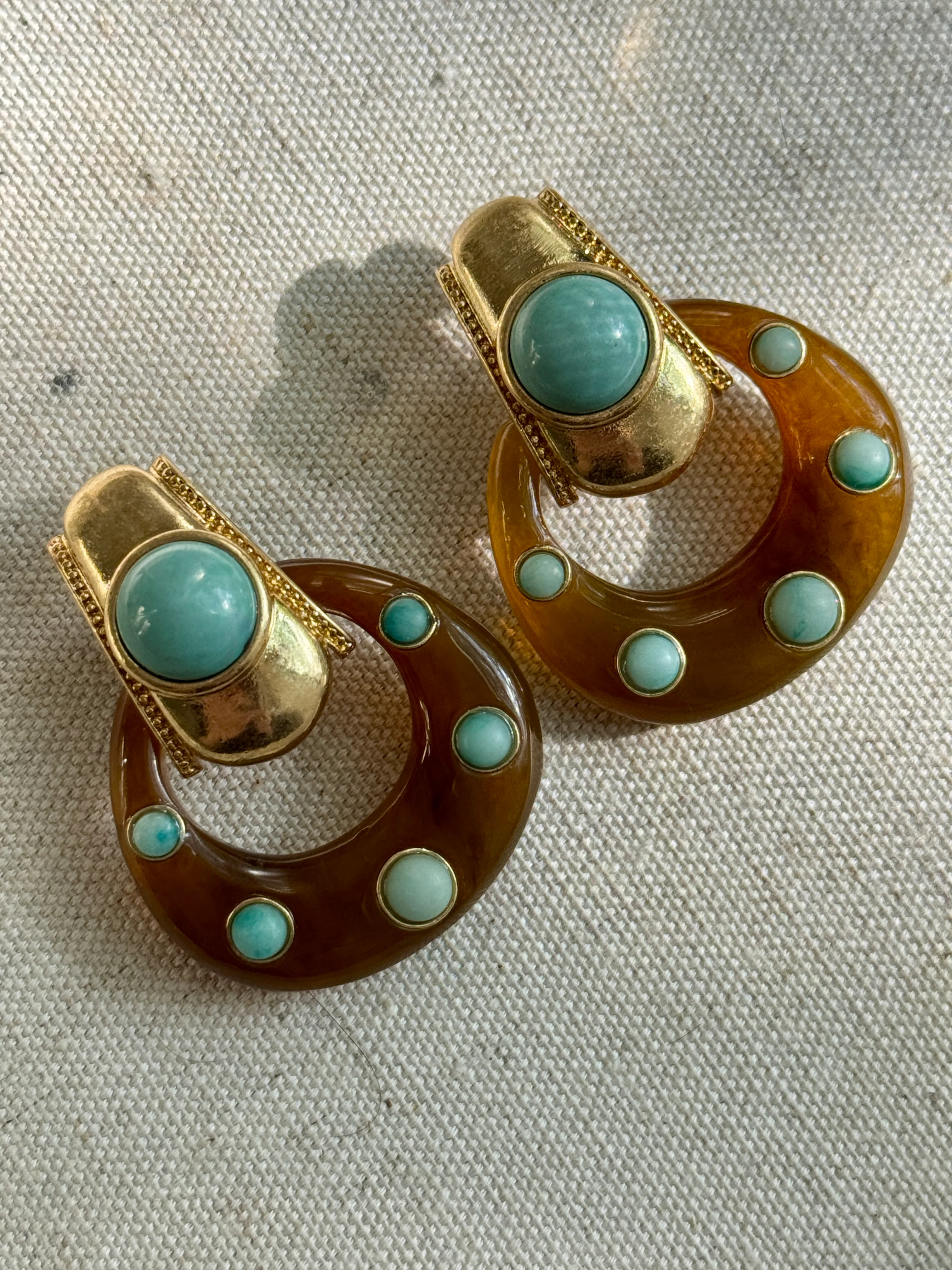 Becca Doorknocker Earrings Pre Order - Image 3