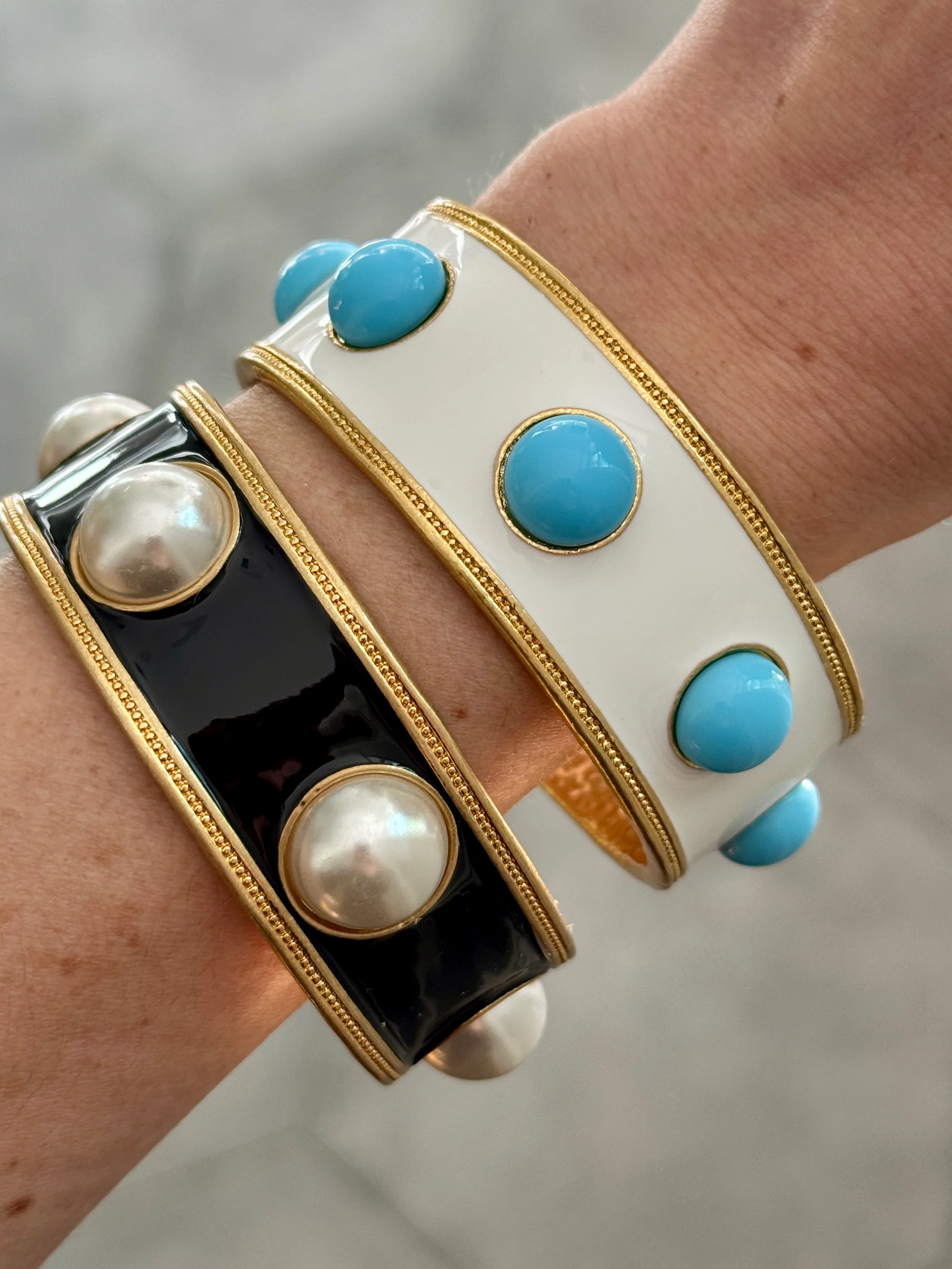 Coco Enamel Bangle - Image 3