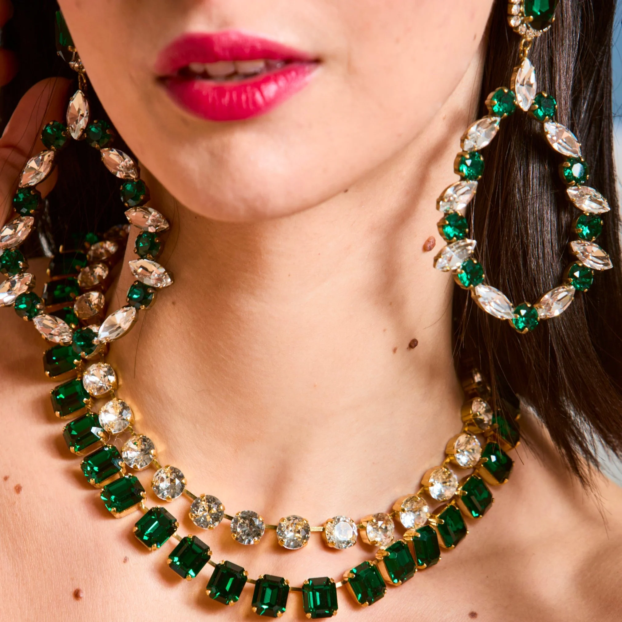 Daphne Crystal Riviera Necklace - Image 4