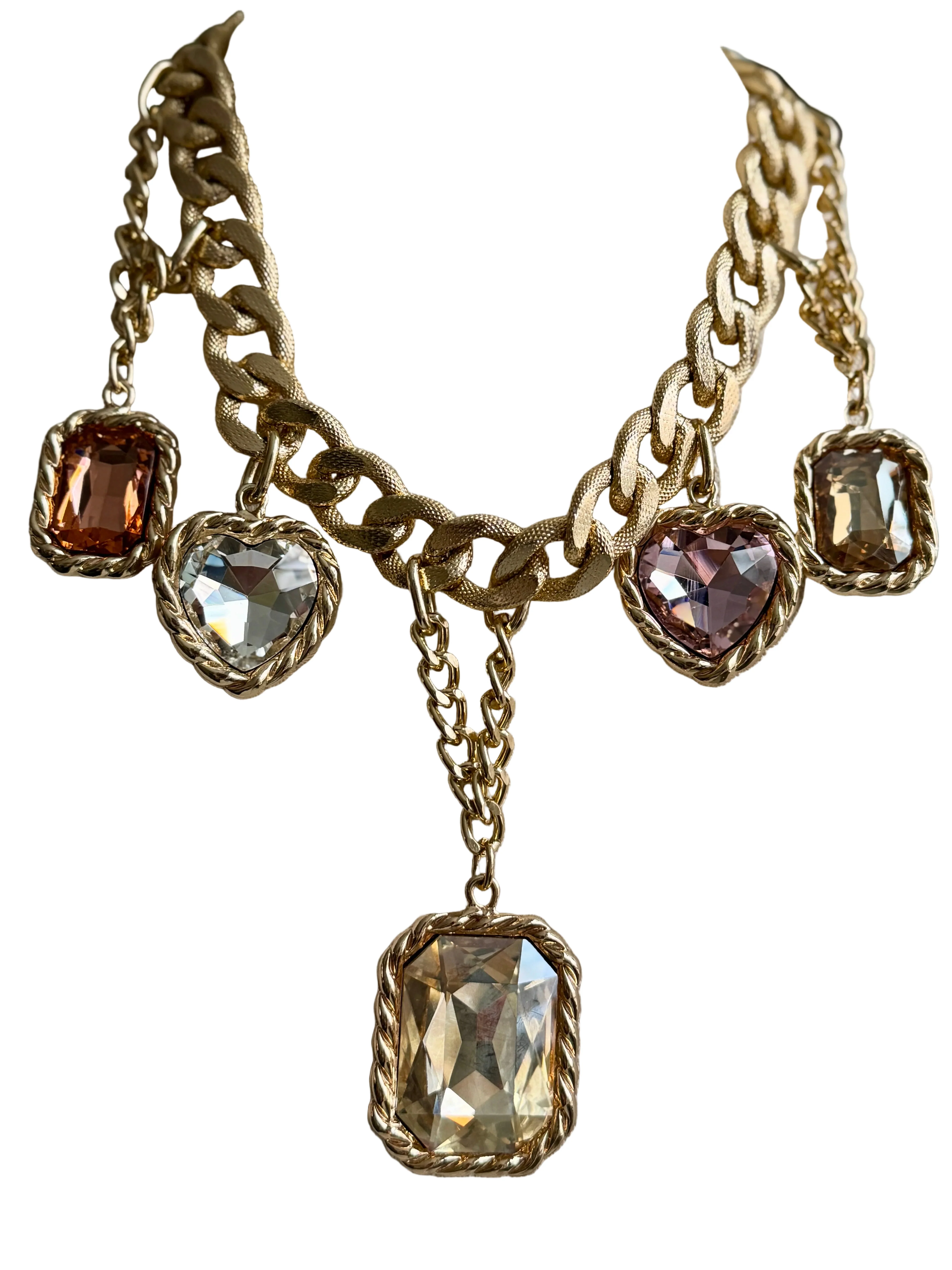 French Jewel Chain Belt / Necklace - Image 4