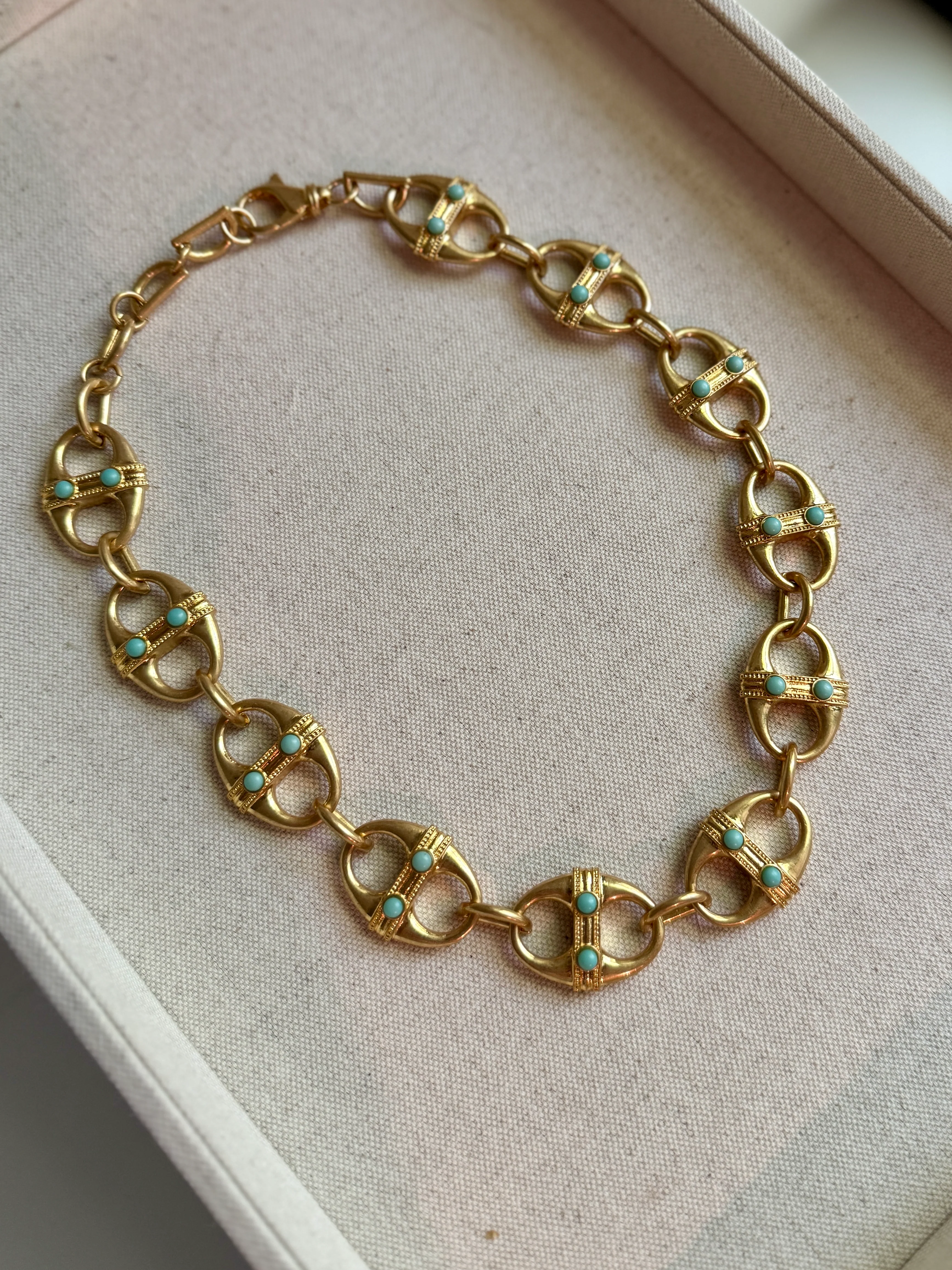 Olivia Gold Mariner Necklace - Image 5