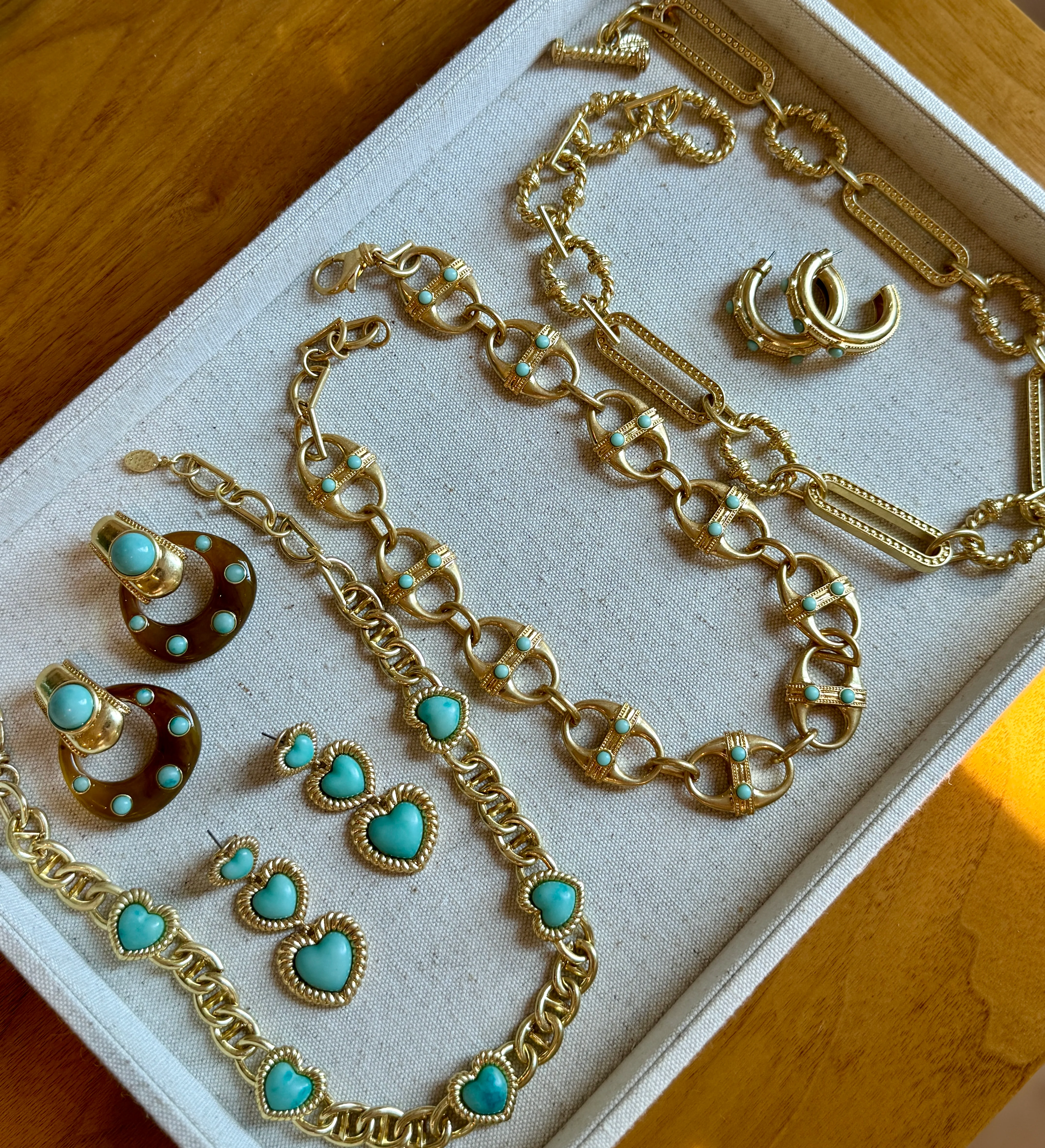 Olivia Gold Mariner Necklace - Image 6