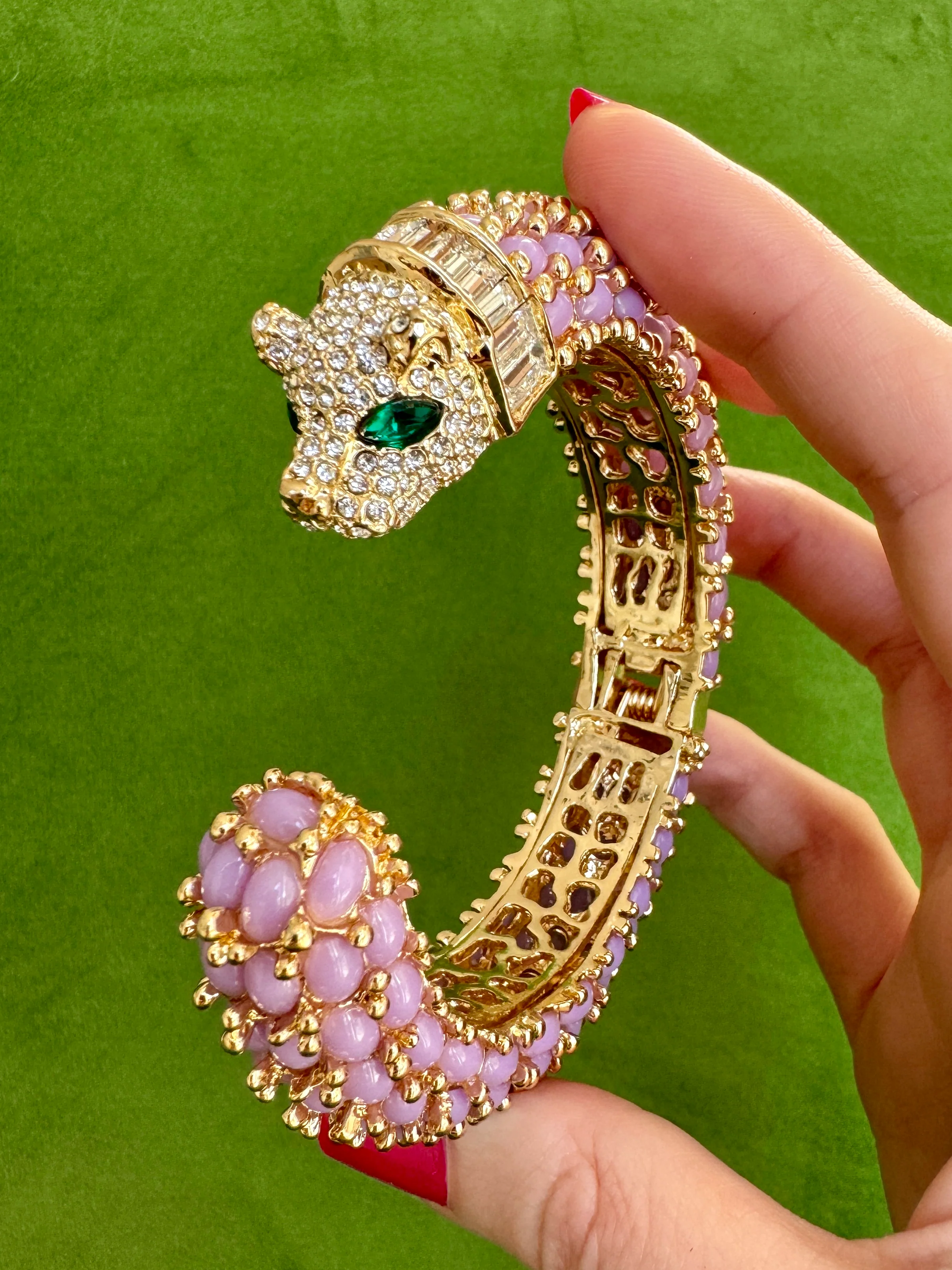 Lavender Panther Bracelet - Image 4