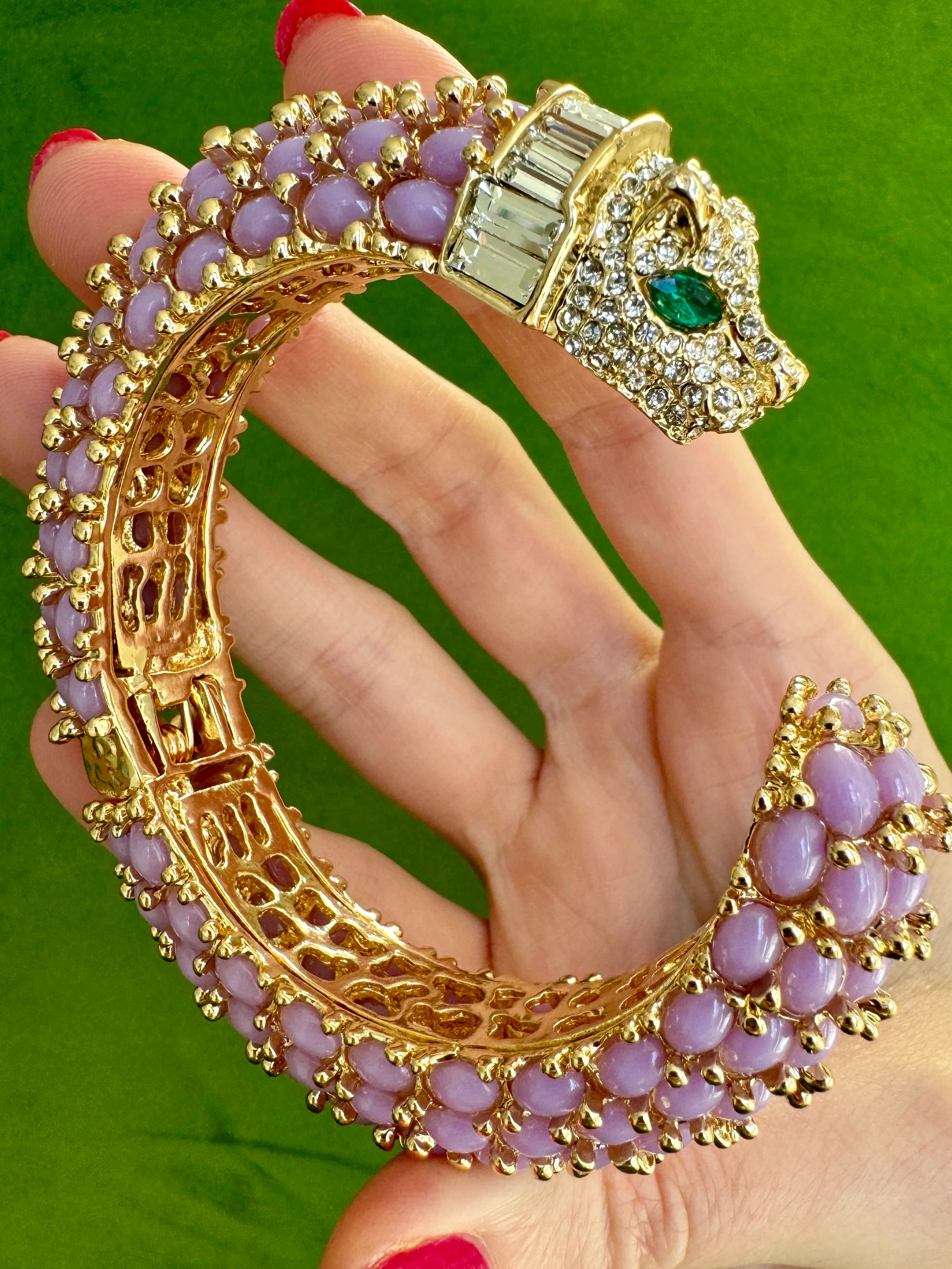 Lavender Panther Bracelet - Image 5