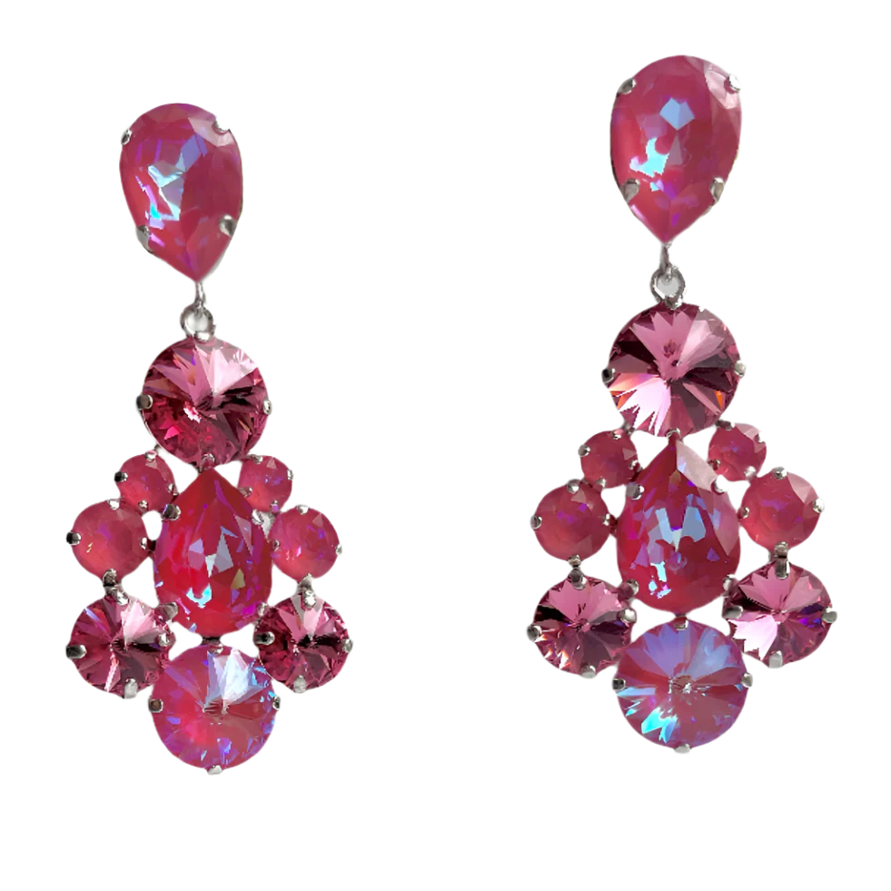 Barbie Pink Shimmer  Earrings