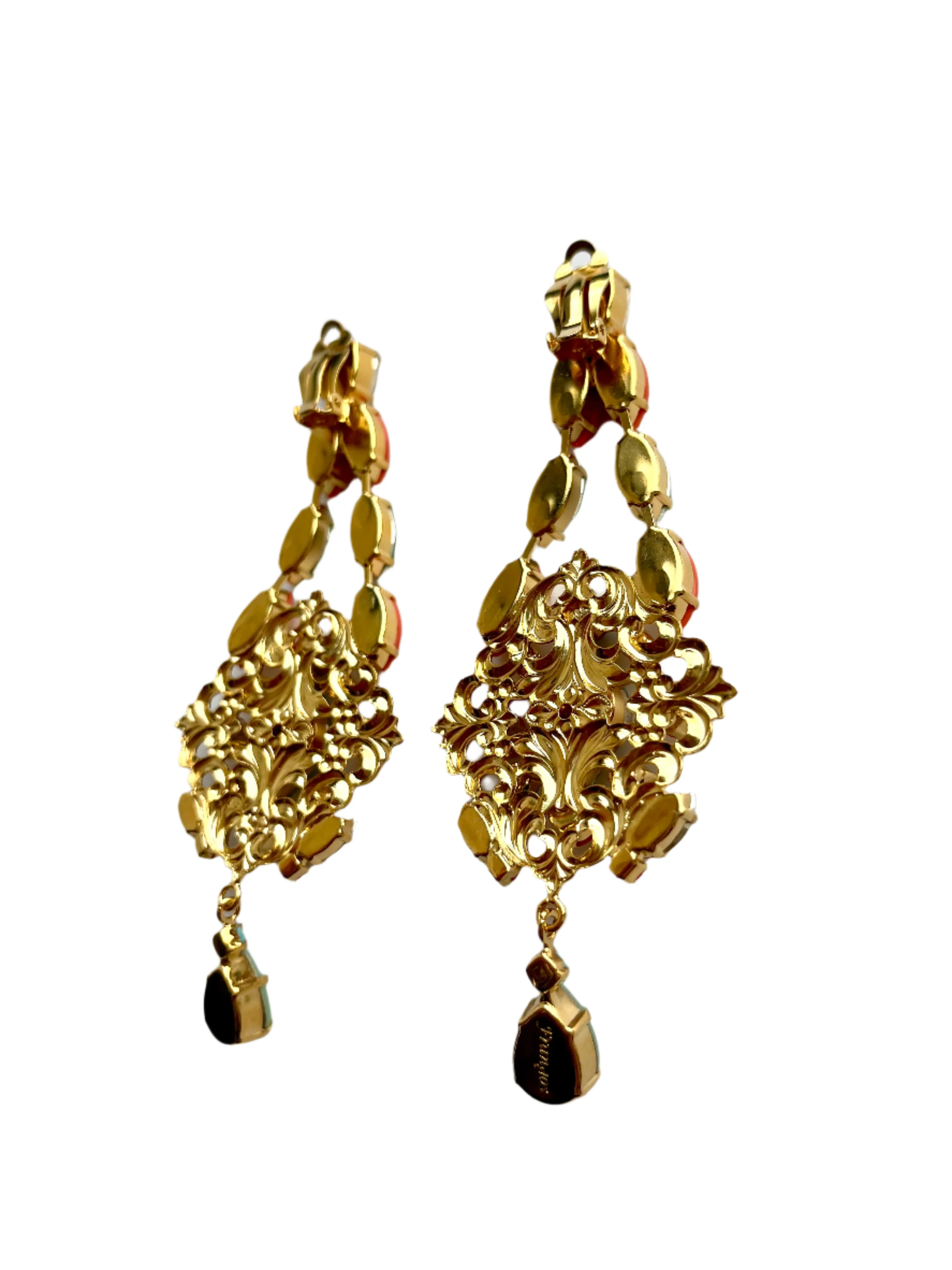 Selma Earrings Clip or Post - Image 4