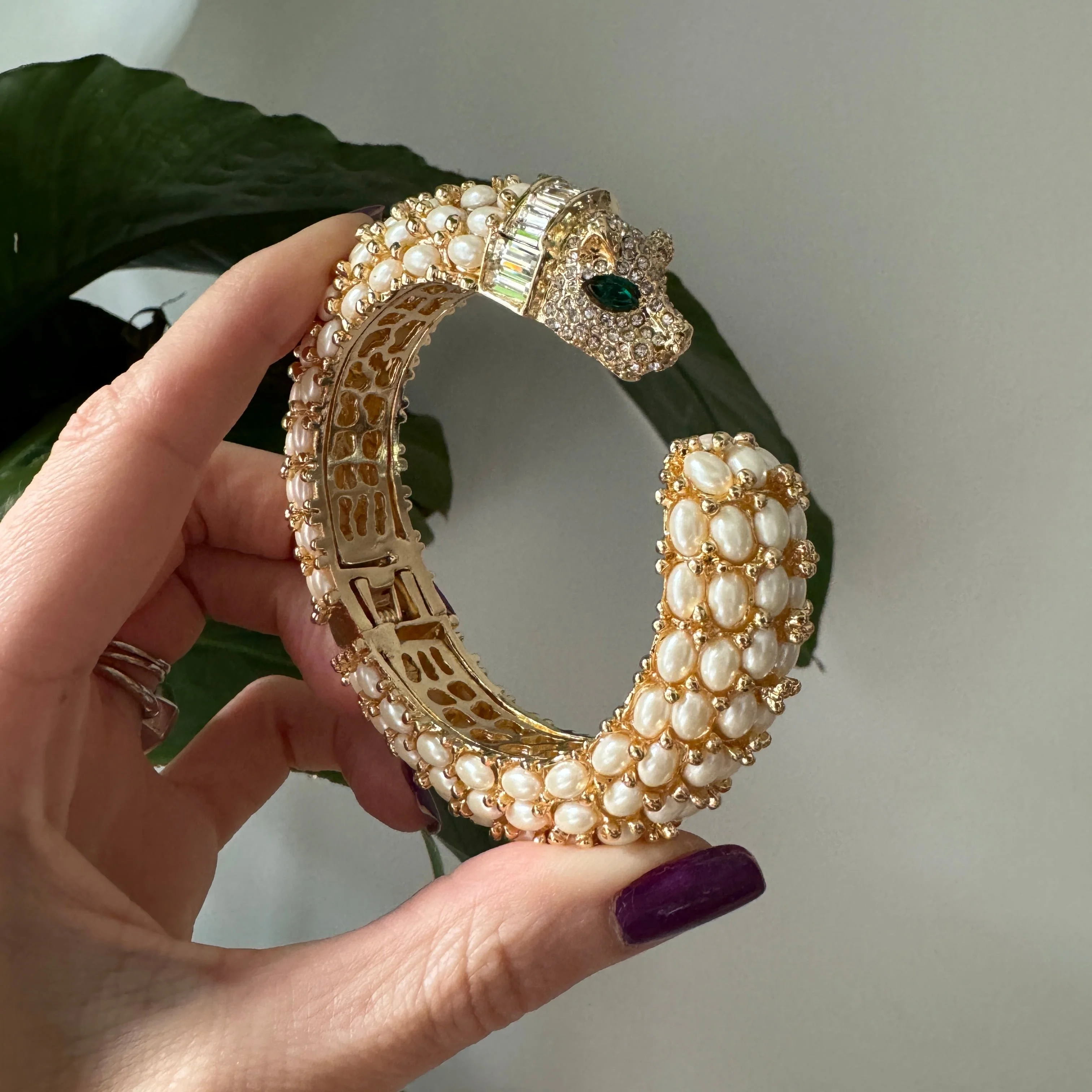Pearl Panther Bracelet - Image 3