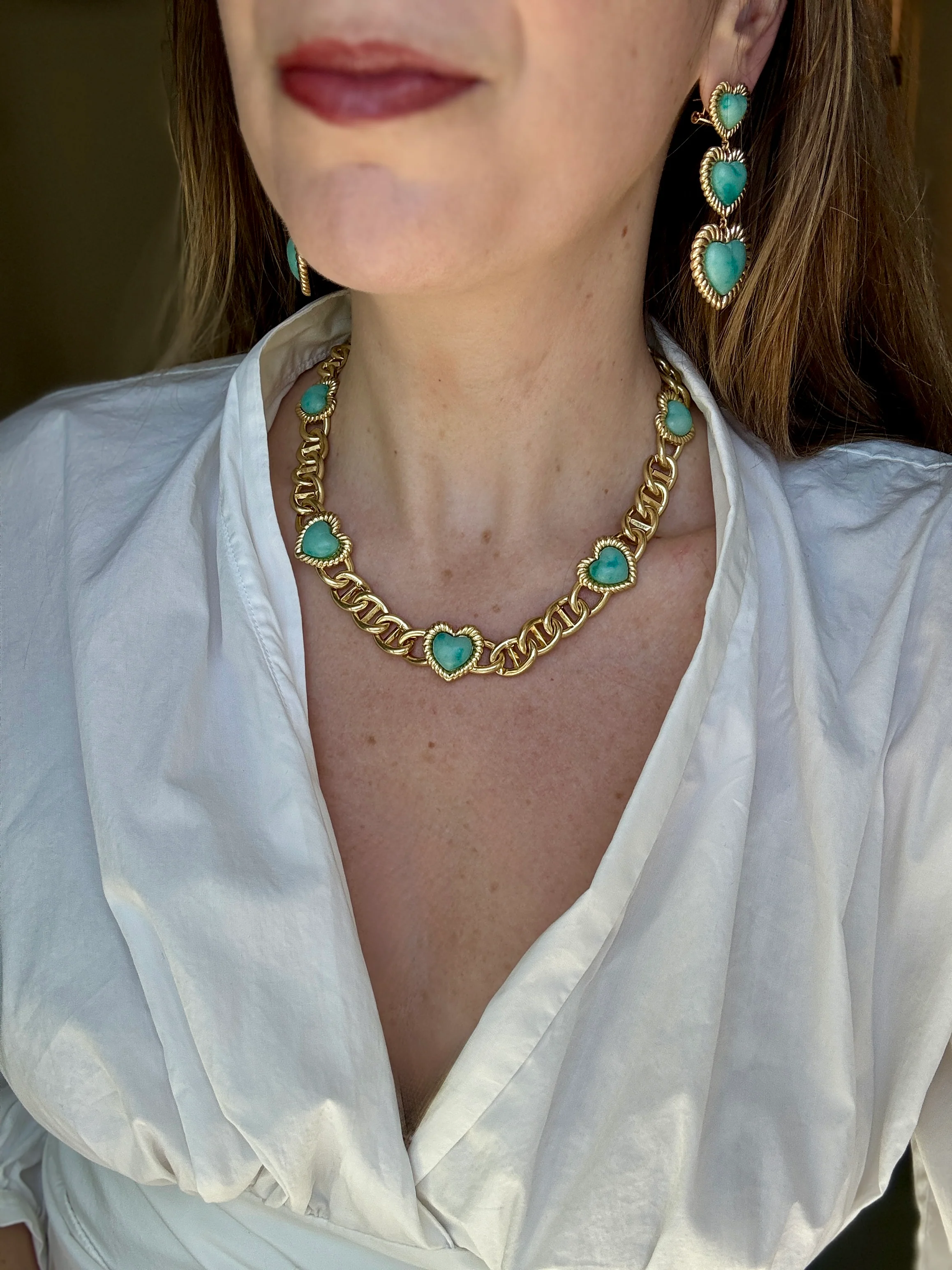 Sloan Heart Necklace Four Colors Available - Image 5