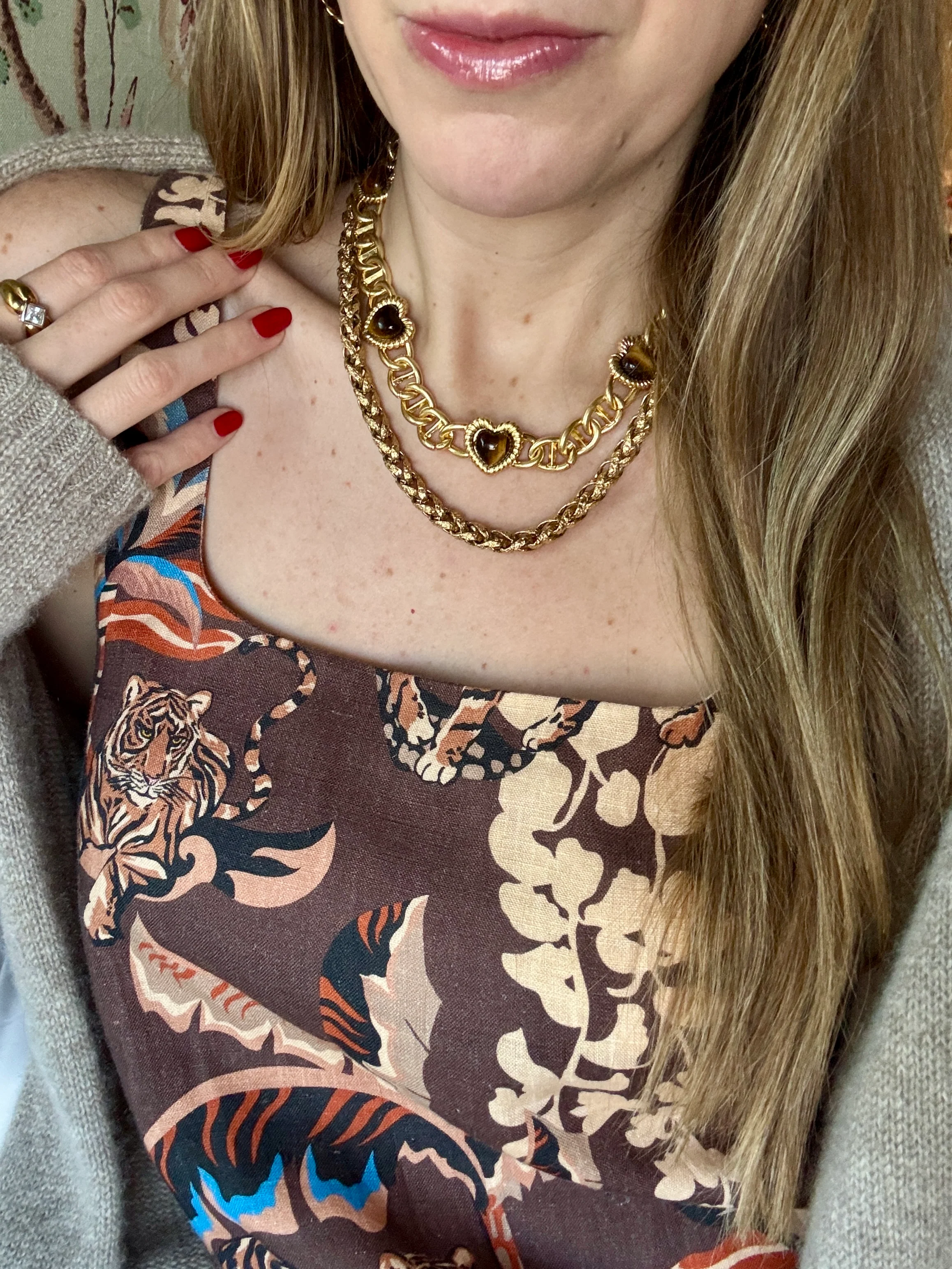 Sloan Heart Necklace Four Colors Available - Image 7