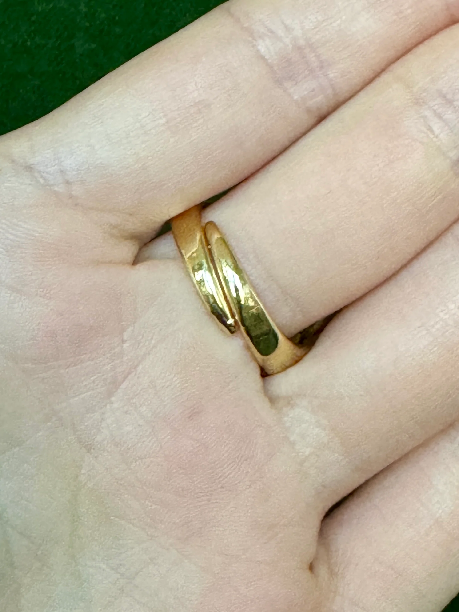 Tiger’s Eye & Pearl Cocktail Ring - Image 5