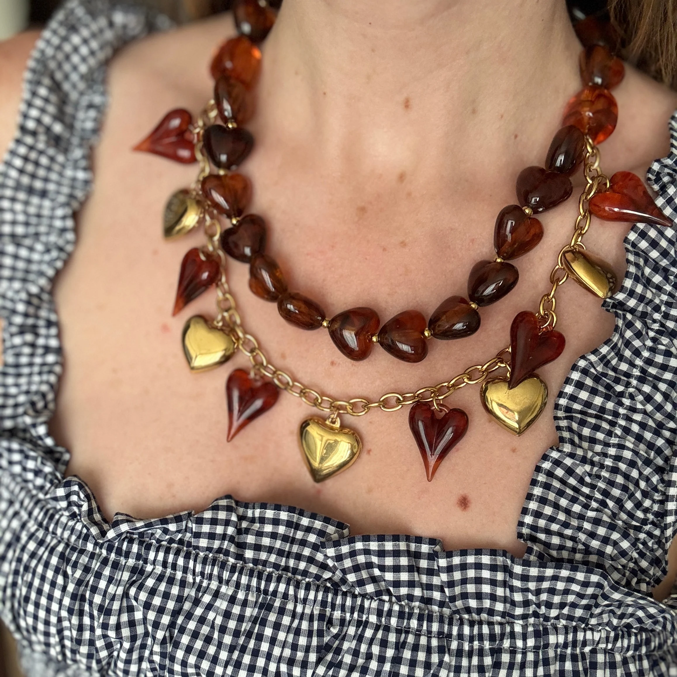 Tortoise Heart Charm Necklace - Image 2