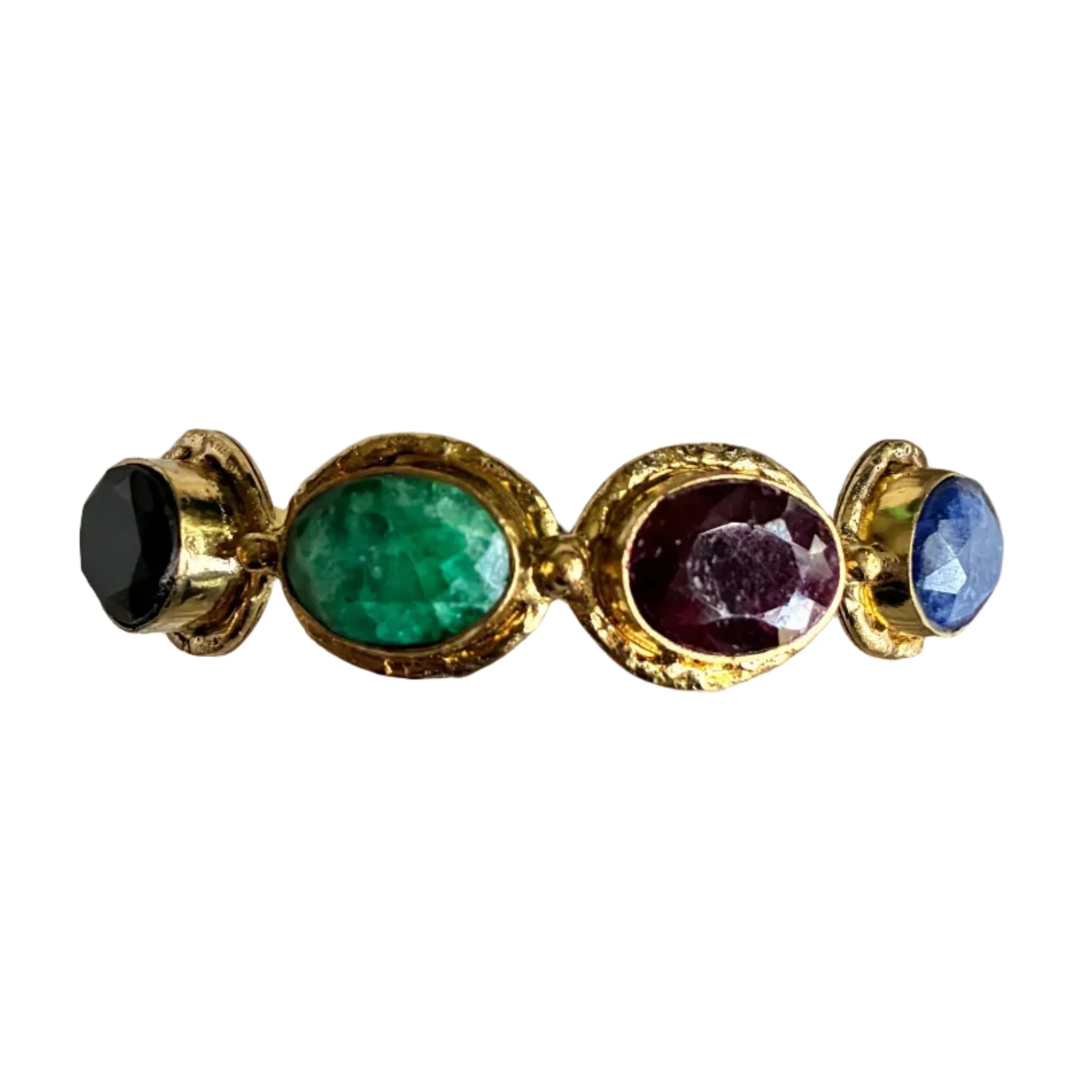 French Stone Cuff Bracelet