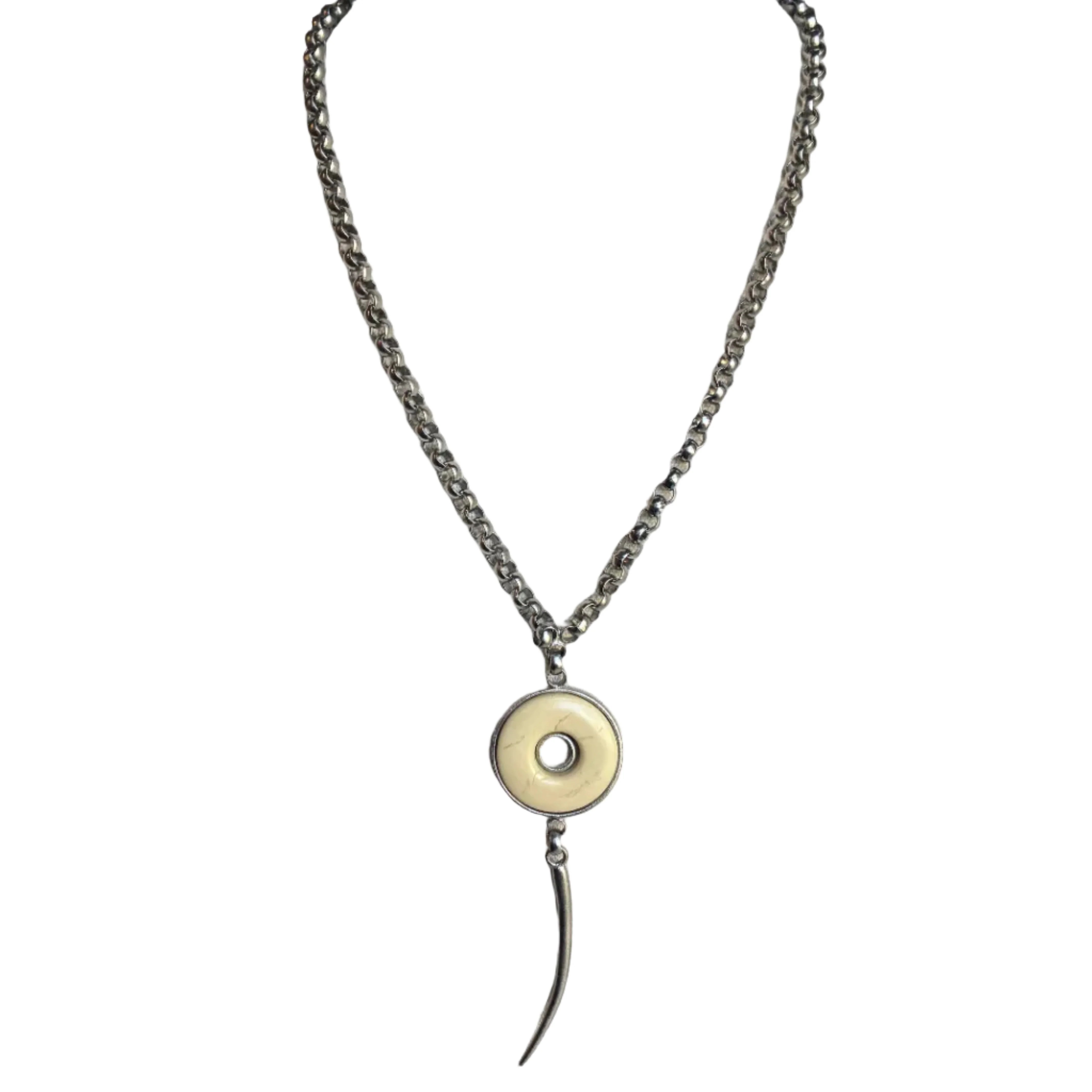 Vintage 80s Designer Roxanne Assoulin Statement Claw Necklace